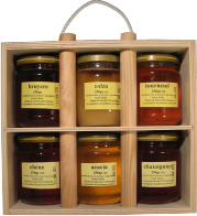 Coffrets de 6 miels