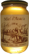 Pot de miel d'acacia de 500gr
