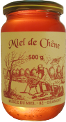 Pot de miel de chêne de 500gr