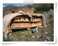 rucher traditionel de Turquie