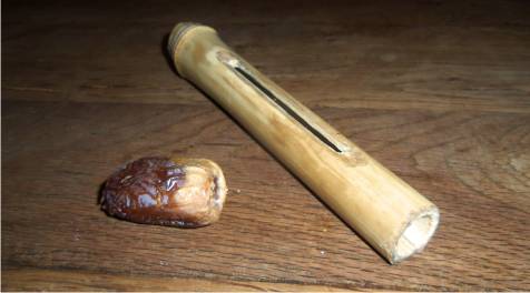 Datte et cage à reine