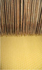 plaque de cire en place