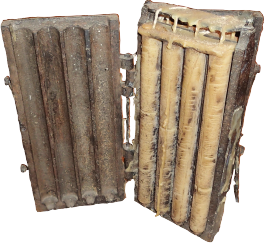 Moule à bougies métallique